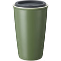 Linin Ceramic Travel Cup with Silicone Lid 360 ml Moss - Product view